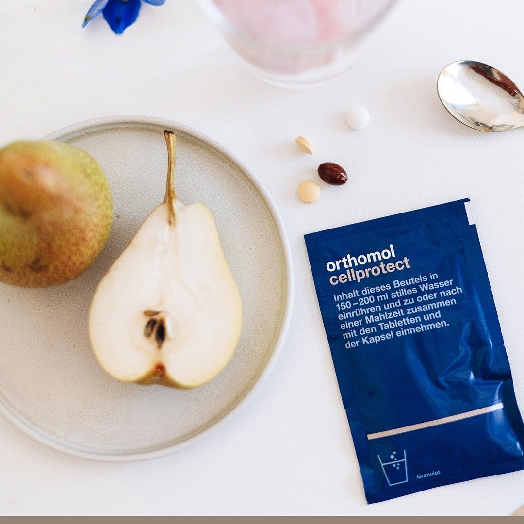 Orthomol Cellprotect – Nahrungsergänzung zur Zellgesundheit mit Granulat, Tabletten und Kapsel