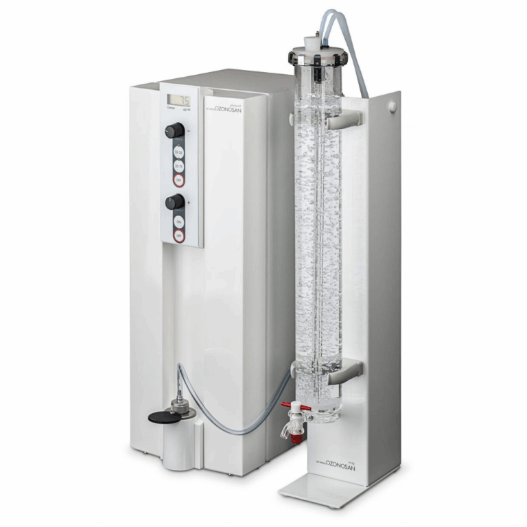 Ozongenerator OZONOSAN photonik für präzise Ozontherapie in der Praxis – kompaktes Tischgerät mit photometrischer Messung und vielseitigen Anwendungsmöglichkeiten