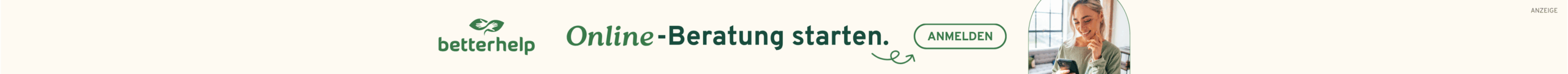 BetterHelp Online-Beratung starten – psychologische Hilfe per App, Chat oder Video bei Stress, Angst und emotionaler Belastung.